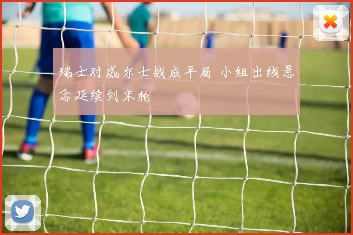 瑞士对威尔士战成平局 小组出线悬念延续到末轮